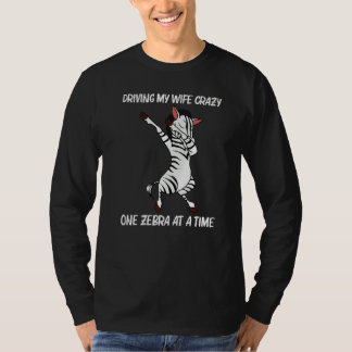 T-shirt Zèbre pour homme papa animal de zoo africain 1