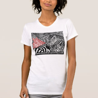 T-shirt Zèbre rouge
