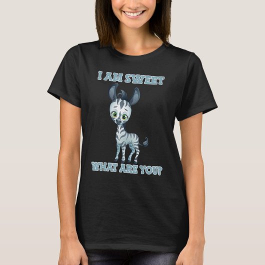 T-shirt zèbres (Devant)