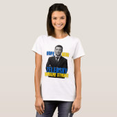 T-shirt Zelensky Hope Héros Ukraine forte (Devant entier)
