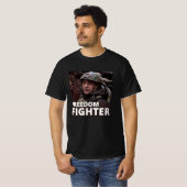 T-shirt Zelensky, le combattant de la liberté (Devant entier)