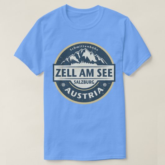 T-shirt Zell am See Autriche (Design devant)
