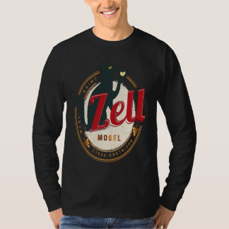 T-shirt Zell avec Chat Vintage Moselle Palatinat
