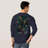 T-shirt Zellige aigle marocain (Dos entier)
