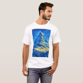 T-shirt Zematt Matterhorn Suisse (Devant entier)
