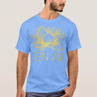 T-shirt Zen AF V Méditation amusante