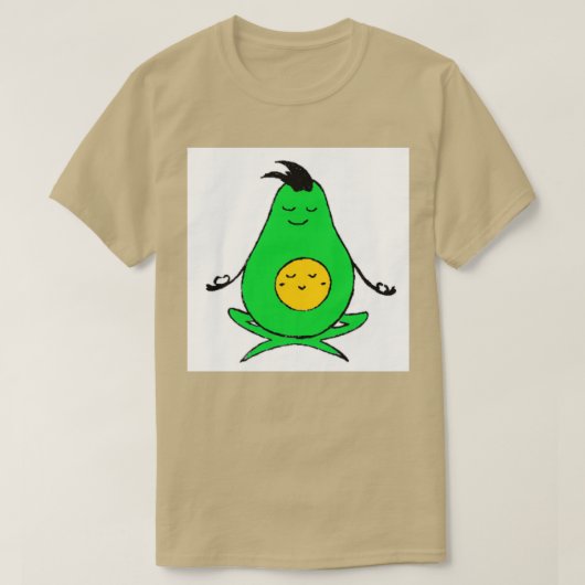 T-SHIRT ZEN AVOCADO (Design devant)
