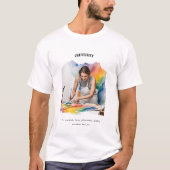 T-shirt Zen célébrant le flux créatif (Devant)