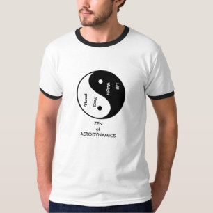 T-shirt Zen d'aérodynamique
