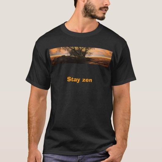 T-shirt Zen de séjour (Devant)