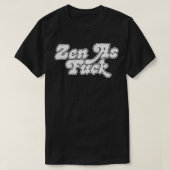 T-shirt Zen en Retro Typographie Design 1 (Design devant)