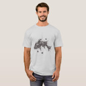 T-Shirt Zen Fish (Devant entier)