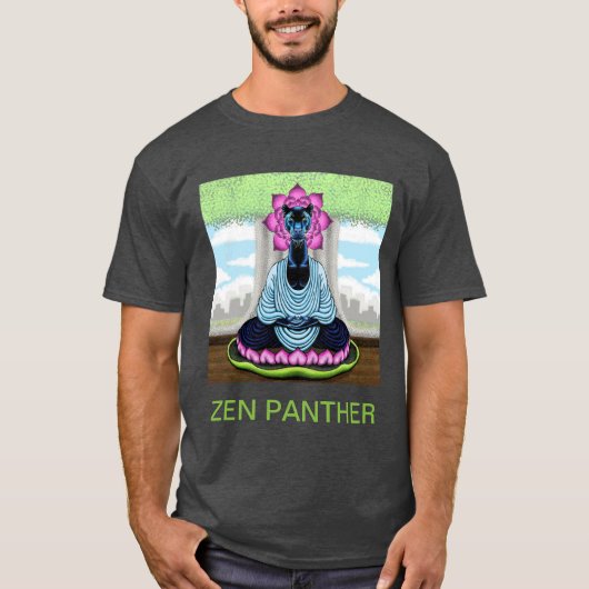 T-shirt Zen Panther (Devant)
