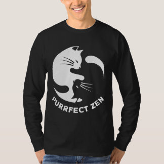 T-shirt Zen Purrfect Zen Relaxé Convient