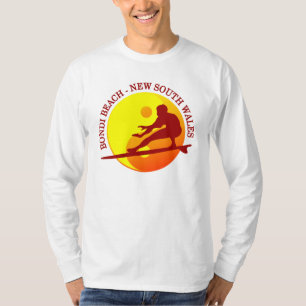T-shirt Zen Surfer (Sunburst) Bondi Beach