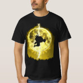 T-shirt Zenitsu Agatsuma jaune lune (Devant)