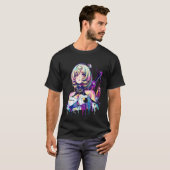 T-shirt Zenless Zone Zero Yidhari Murphy Vaporwave Esthéti (Devant entier)