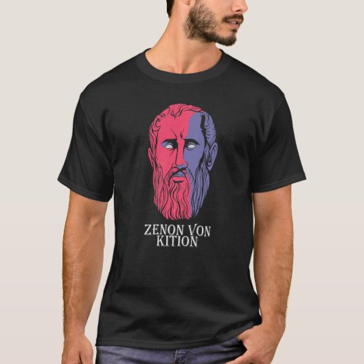 T-shirt Zenon by Kition I philosopher and founder of early (Devant)