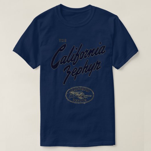 T-shirt Zephyr en Californie vintage (Design devant)