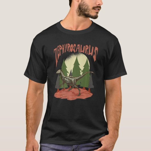 T-shirt Zephyrosaurus - Dino Lover Dinosaur Identification (Devant)