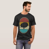 T-shirt Zeppelin Retro Vintage Sunset  Dirigible Airship (Devant entier)