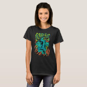 T-shirt Zerberus Helldog Greece Myths Cerberus (Devant entier)