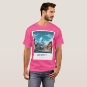 T-shirt Zermatt Suisse (Devant entier)