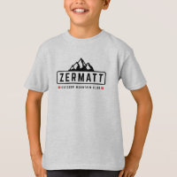 T-shirt Zermatt Suisse plein air