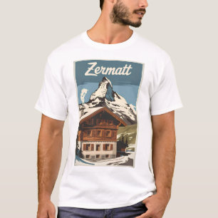 T-shirt Zermatt vintage