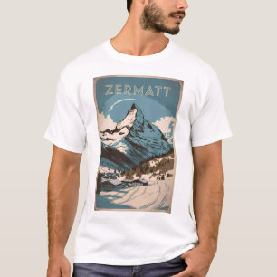 T-shirt Zermatt vintage
