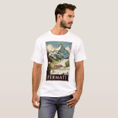 T-shirt Zermatt vintage (Devant entier)