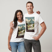 T-shirt Zermatt vintage (Unisexe)