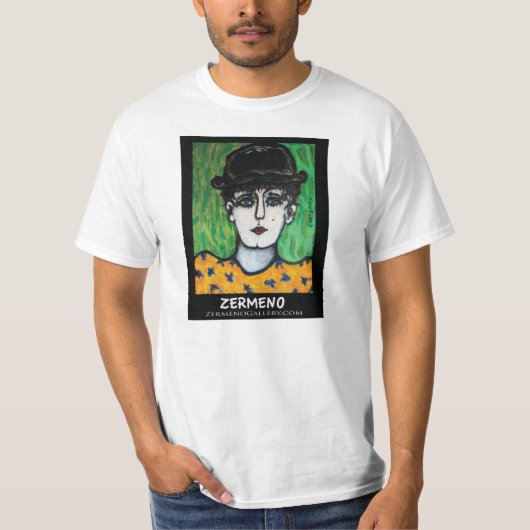 T-shirt ZermenoGallery.com d'art de cirque (Devant)