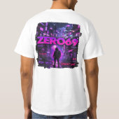 T-shirt ZERO69 Glitch Division – Protocole de minuit (Dos)