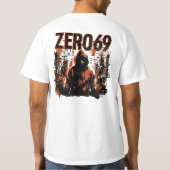 T-shirt ZERO69 — Paria encapuchonné (Dos)