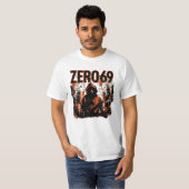 T-shirt ZERO69 — Paria encapuchonné (Devant entier)