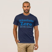 T-shirt Zéro absolu (Devant entier)
