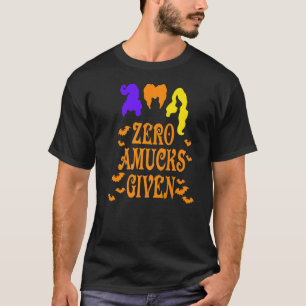 T-shirt Zéro Amucks donnés Amuck avec la sorcière de chauv