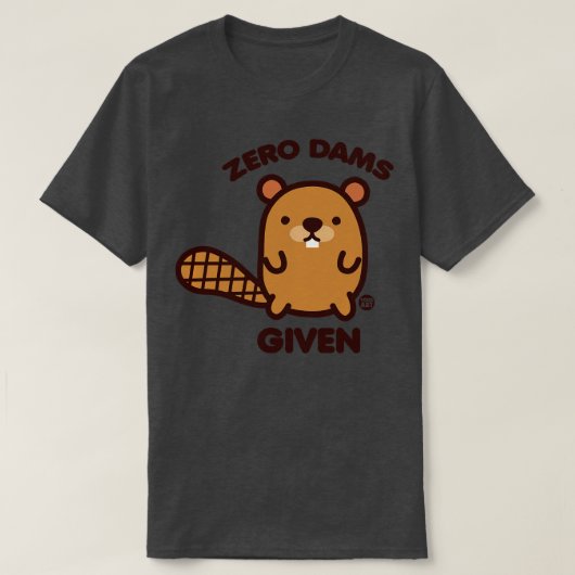 T-SHIRT ZÉRO DAMS (Design devant)