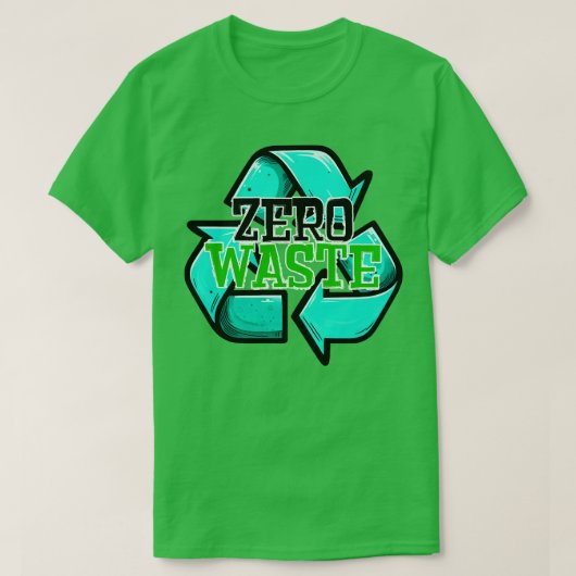 T-shirt Zéro déchets (Design devant)