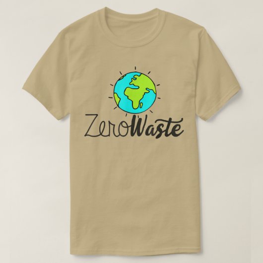 T-shirt Zéro déchets (Design devant)