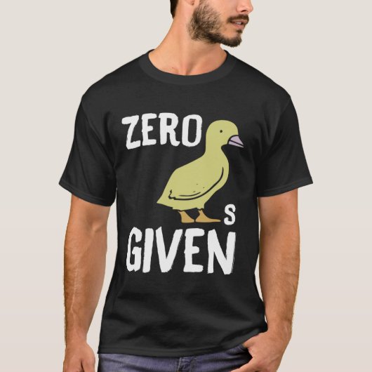T-shirt Zero Ducks Given Duck (Devant)