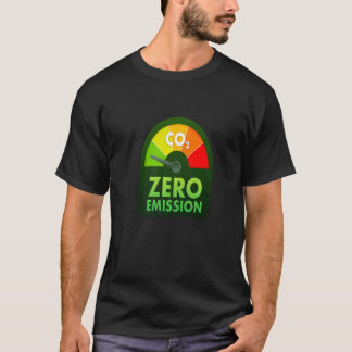 T-shirt Zero Emissions Owner Electric Car Drive The Futu