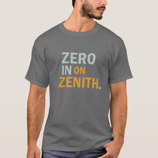 T-shirt Zéro entrée sur Zénith