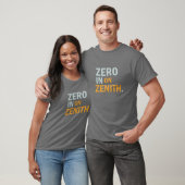 T-shirt Zéro entrée sur Zénith (Unisexe)