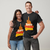 T-shirt Zero Fks Donné Bollywood Sarcastique (Unisexe)