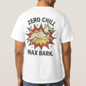 T-shirt Zéro Flegme Max Aboiement  (Dos)