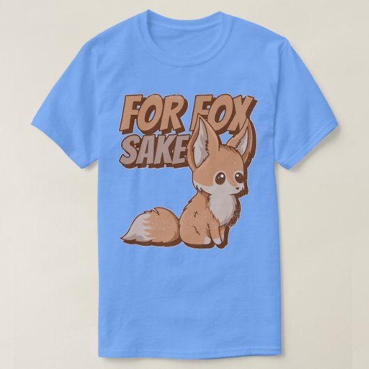 T-shirt Zero Fo donné jeu pour un Fennec Fo Lover (Design devant)