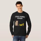 T-shirt Zero forks given (Devant entier)