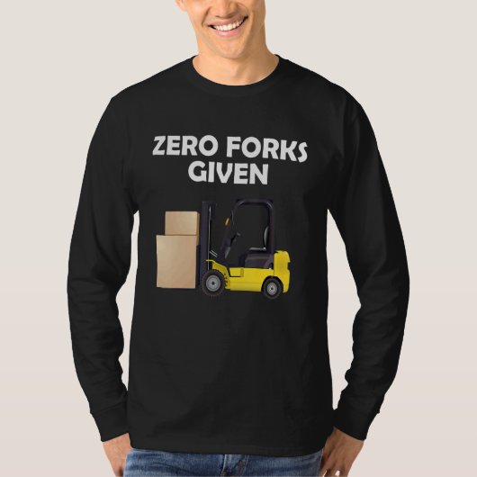 T-shirt Zero forks given (Devant)